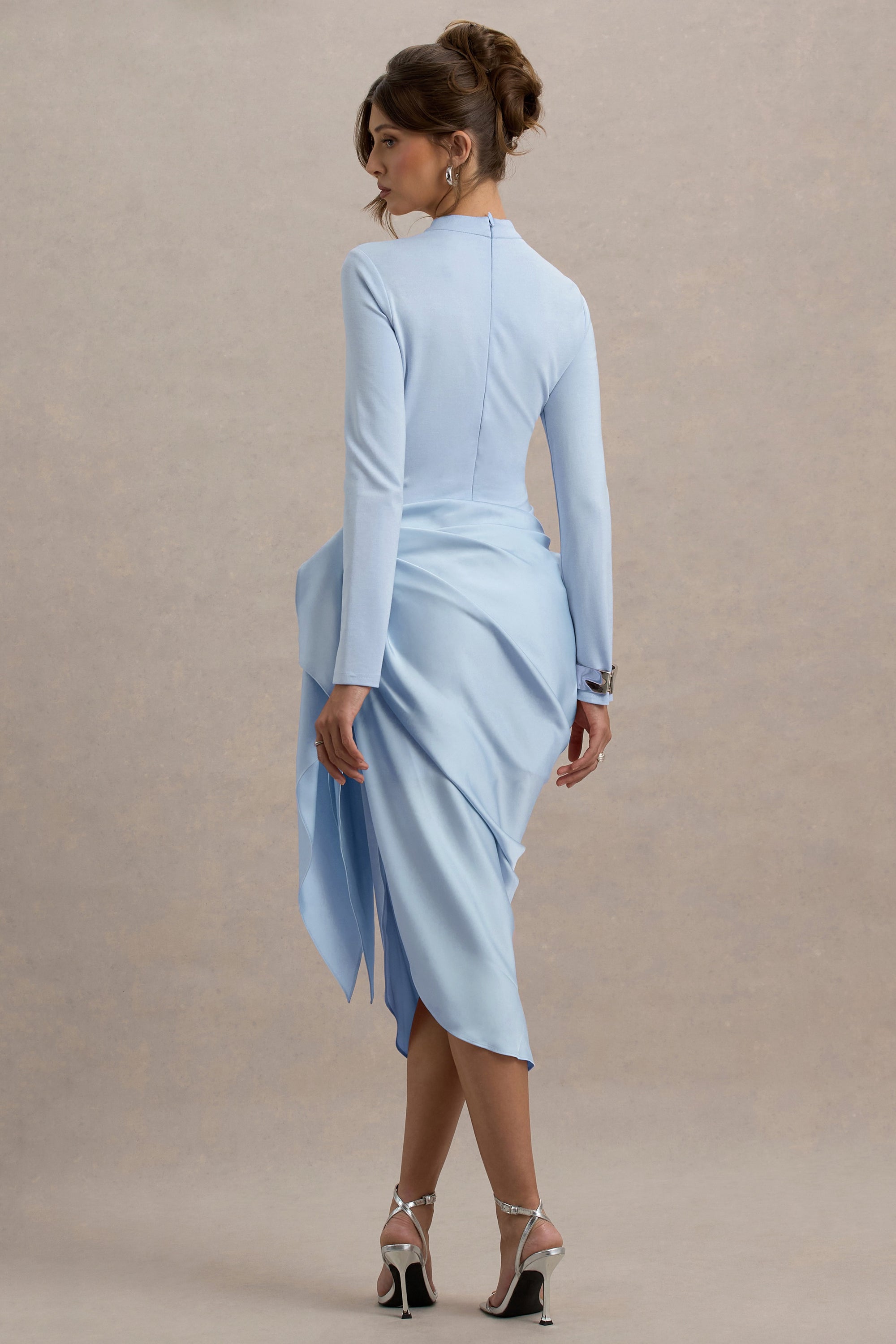 ECM_HR_CL136060312 - Raffie | Powder Blue Long-Sleeve Midi Dress With Satin Wrap 01.jpg