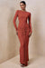 ECM_HR_CL136818071 - Matilda Rust Boat-Neck Maxi Dress With Ruched Detailing 2.jpg