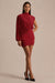 HR_CL137489477 - Zelda Red High-Neck Mini Dress With One-Long Sleeve And Twisted Detail 02.jpg