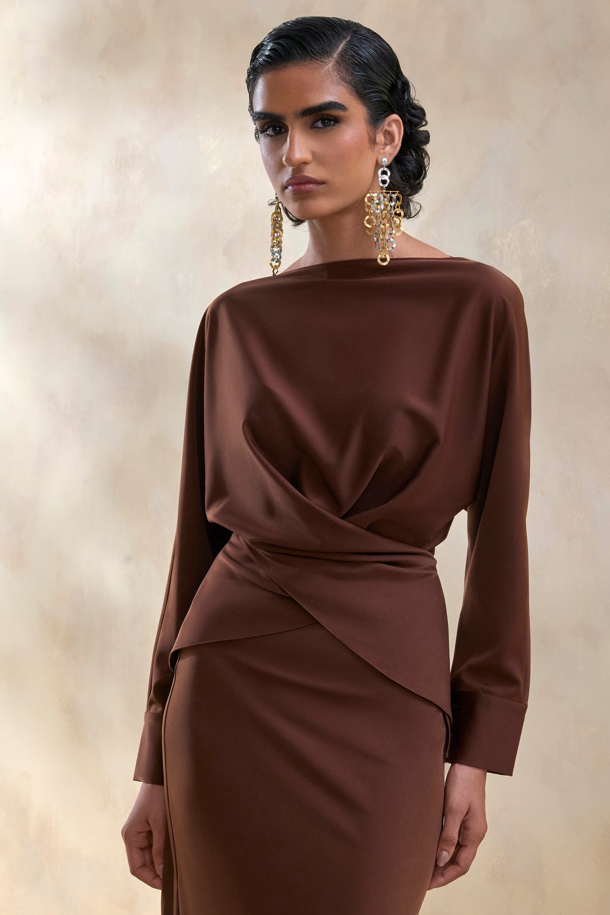 ECM_HR_CL137669022 - Miravia _ Brown Satin Wide-Neck Long-Sleeve Top 3.jpg
