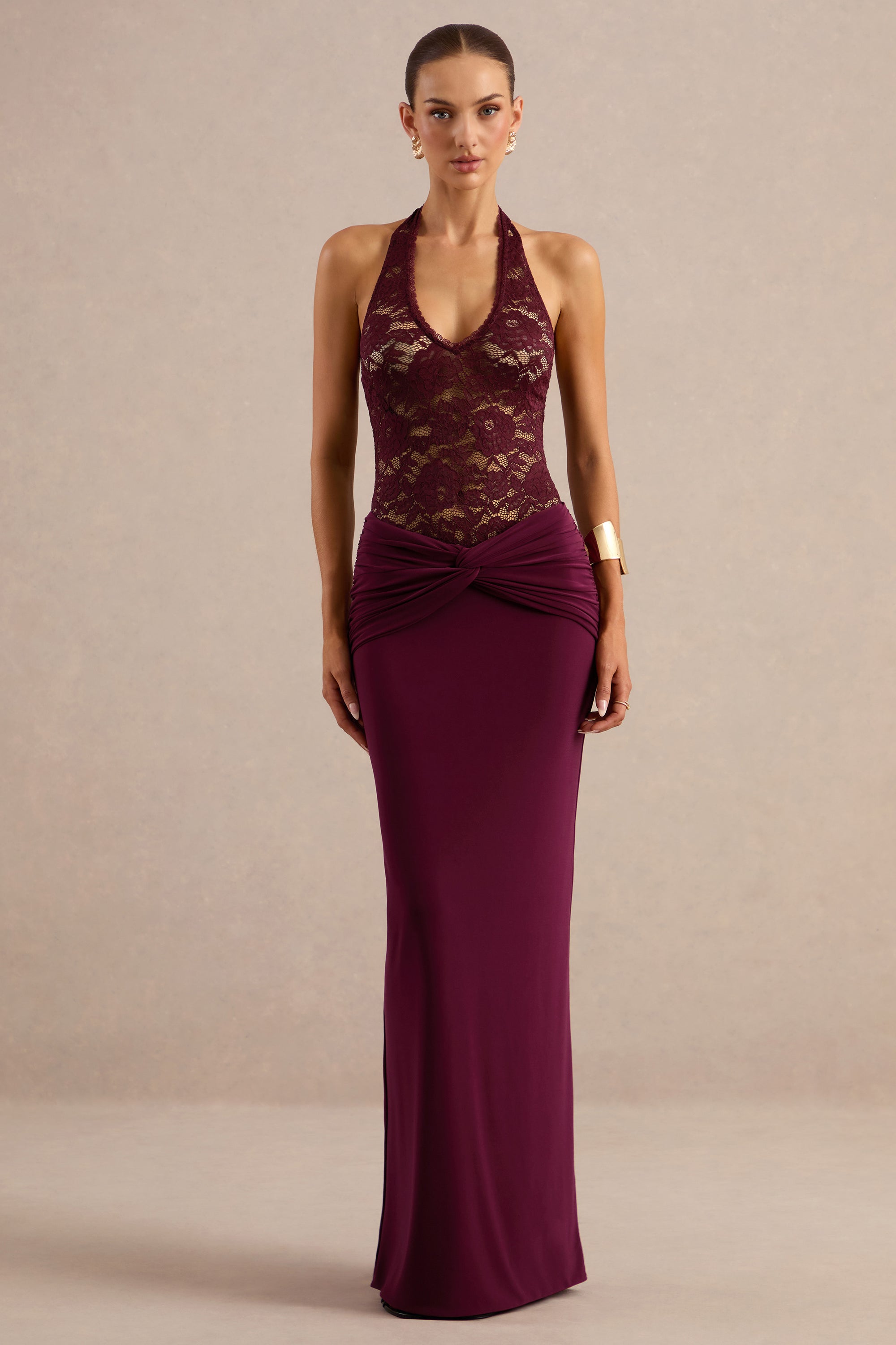 CL137830102 - Florine _ Burgundy Twisted Waist Maxi Skirt0.jpg