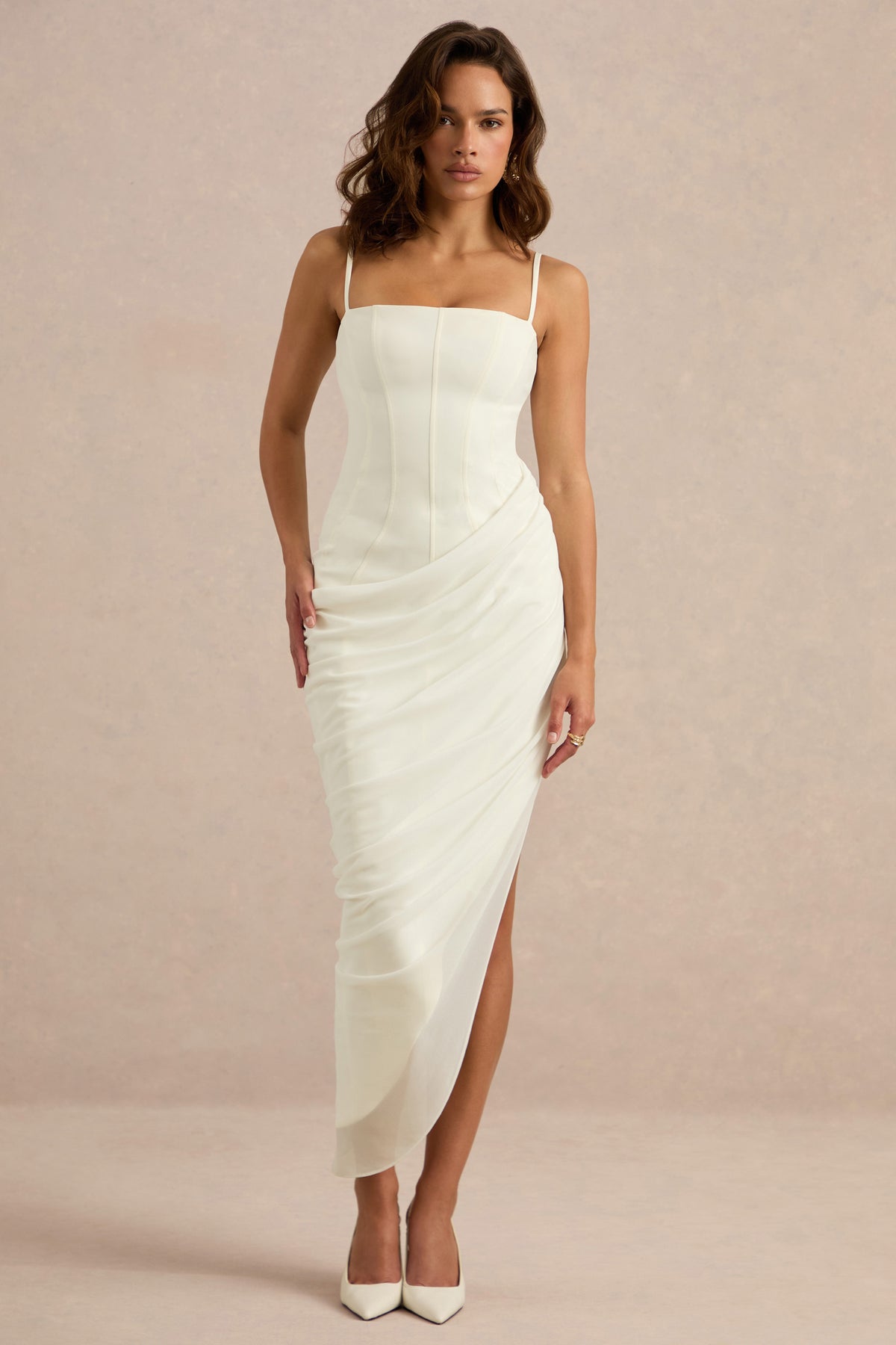 ECM_HR_CL138284110 - Inaya White Square-Neck Asymmetric Maxi Dress1.jpg