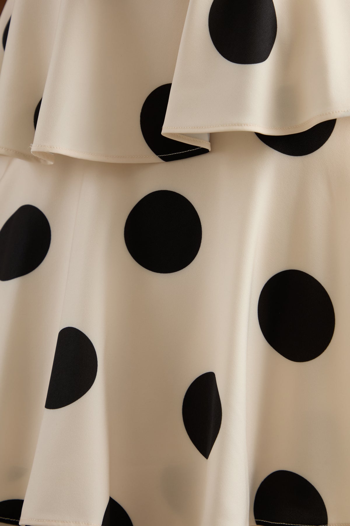ECM_HR_CL138631111 - Talise | Cream Polka-Dot Satin Bandeau-Neck Tiered Maxi Dress With Scarf Detail 5.jpg
