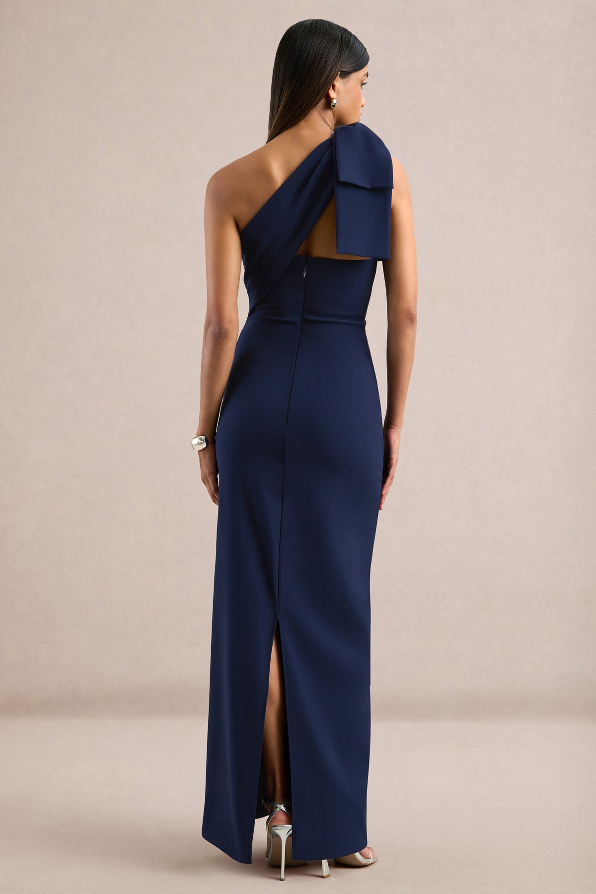 ECM_HR_CL138806010 - Adara _ Navy Asymmetric-Neck Maxi Dress With Bow-Detail5.jpg
