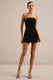 ECM_HR_CL138858001 - Cassanda _ Black Velvet Bandeau Fitted Mini Dress & CL138859001 - Casandera Black Velvet Embellished High Neck Long Sleeve Cape 7.jpg