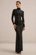 ECM_HR_CL138899001 - Ada | Black Velvet Mesh Zebra Long Sleeve Maxi Dress0.jpg