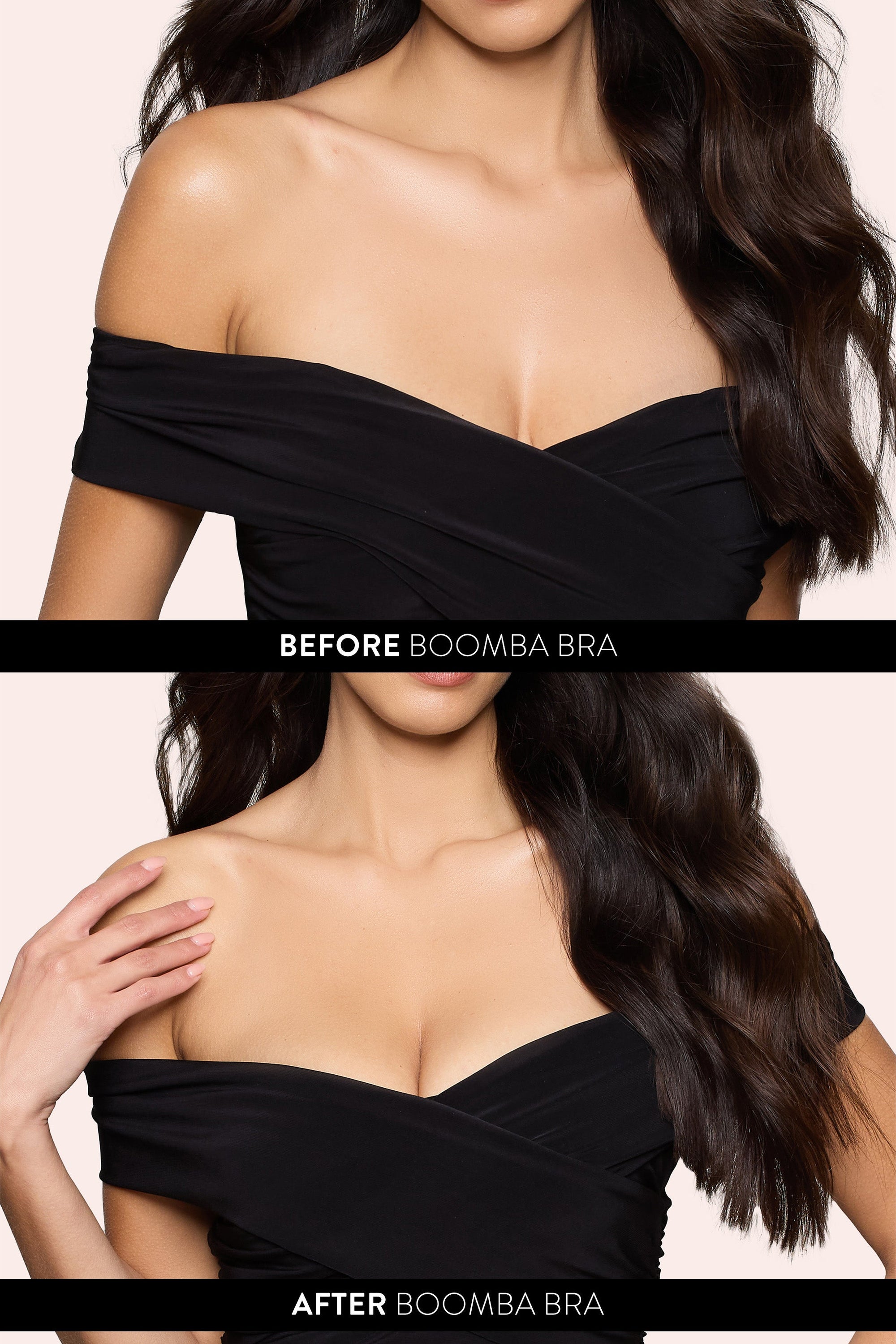 Invisibra | Boomba Beige Onzichtbare Plak BH