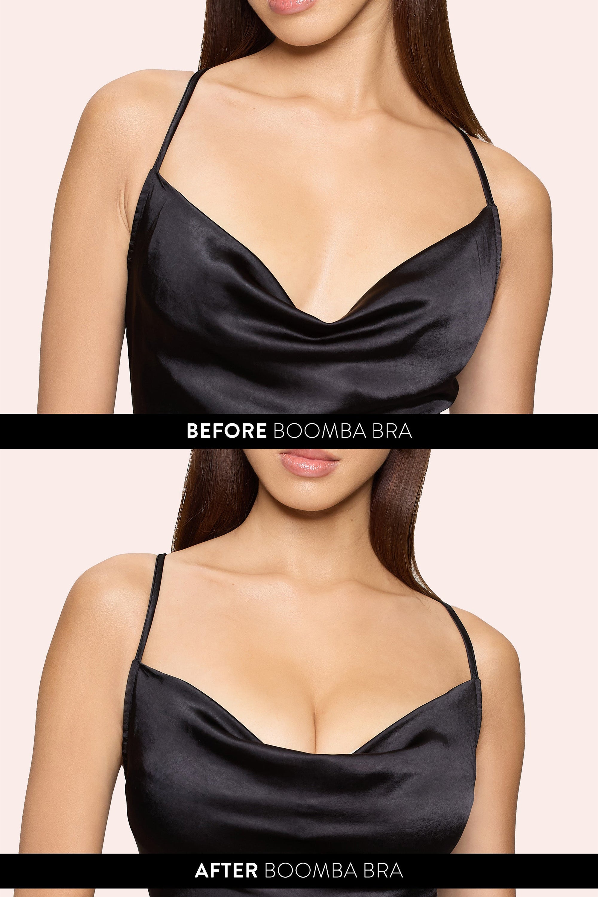 Demi Sticky Bra | Boomba Zandkleurig Demi Plak BH