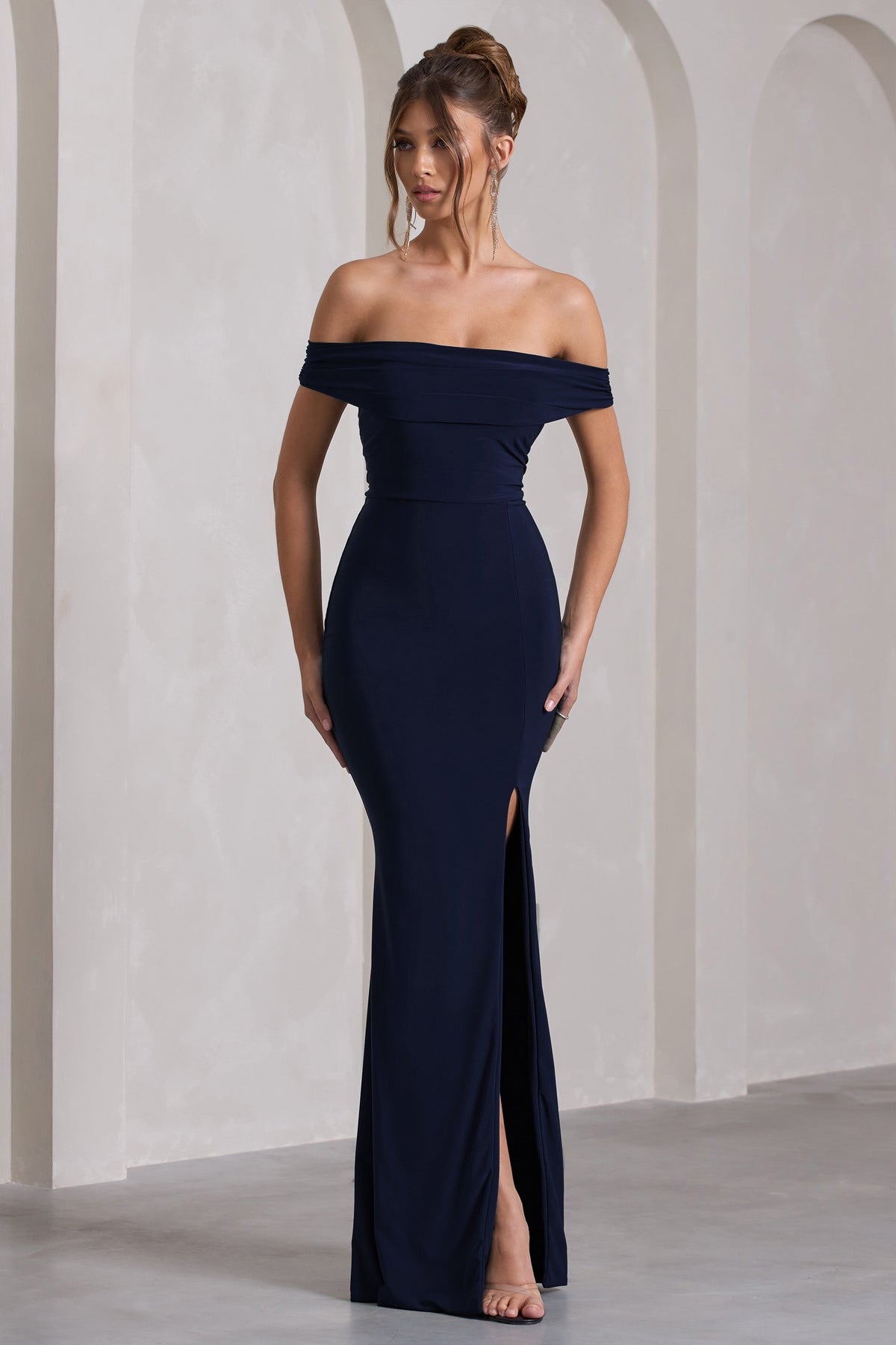 WB_CC_HR_CL124662015-LawofAttractionNavyBardotDrapedSplitMaxiDress2_61177ccb-5c54-4f43-bdf6-2edff82b7f57